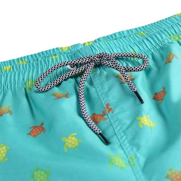 Boys' Swim Trunks Quick Dry Hawaii Style Shorts with Mesh Liner - Picture 2 of 6